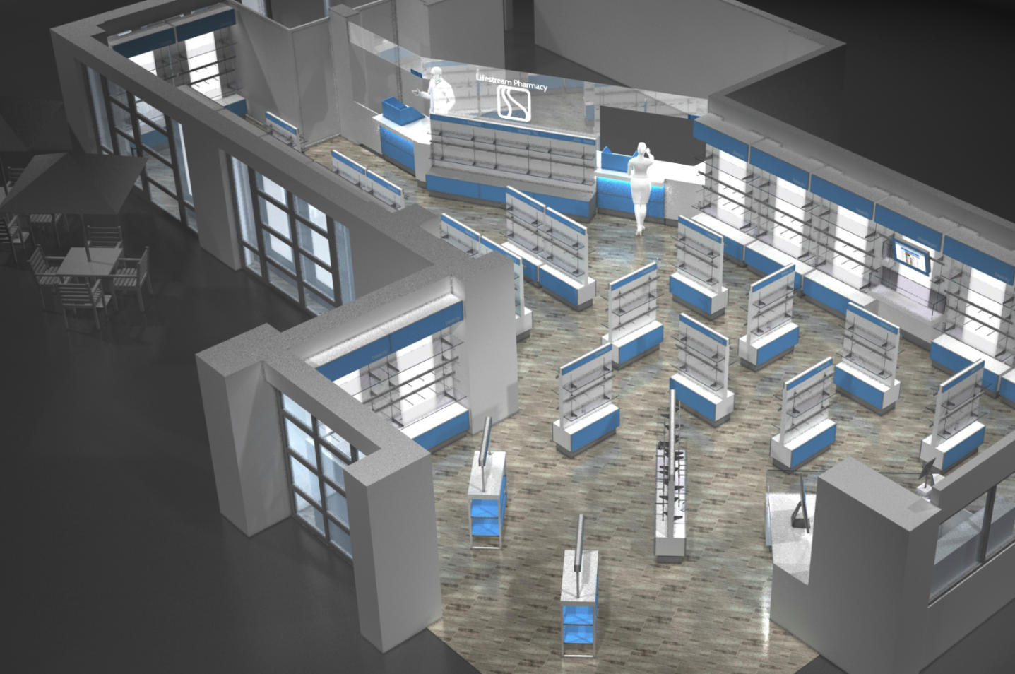 retail fixtures design