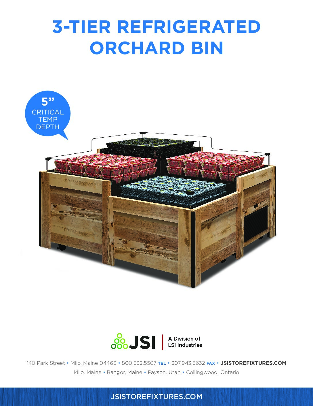 3-Tier Refrigerated Case (PDF)