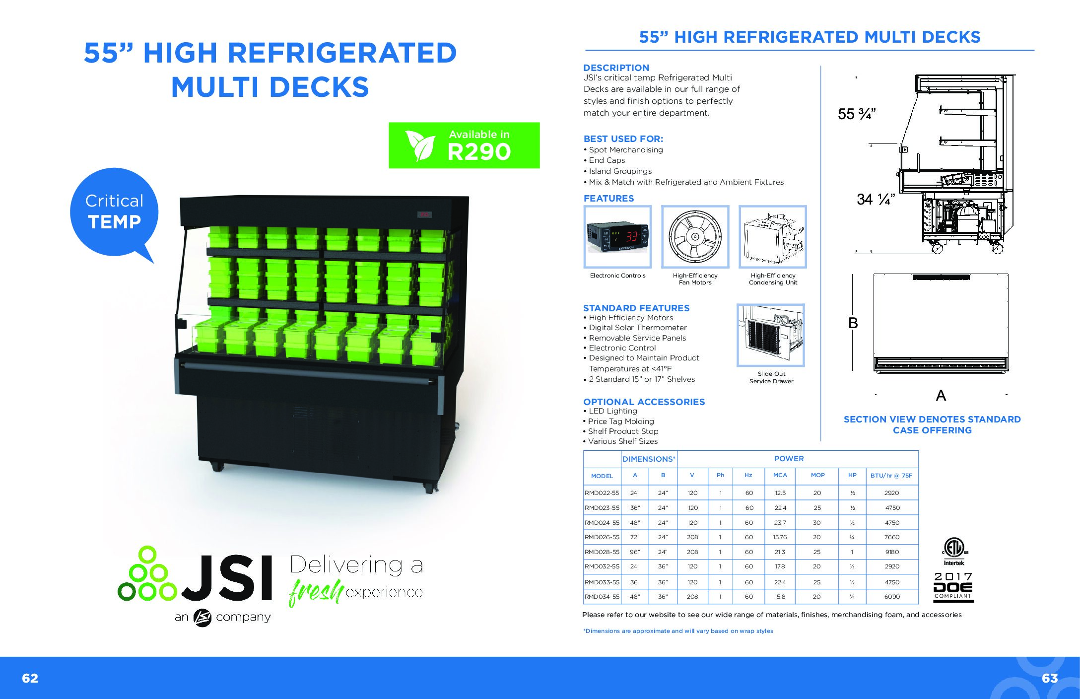 55in High Refrigerated Multi Decks (PDF)