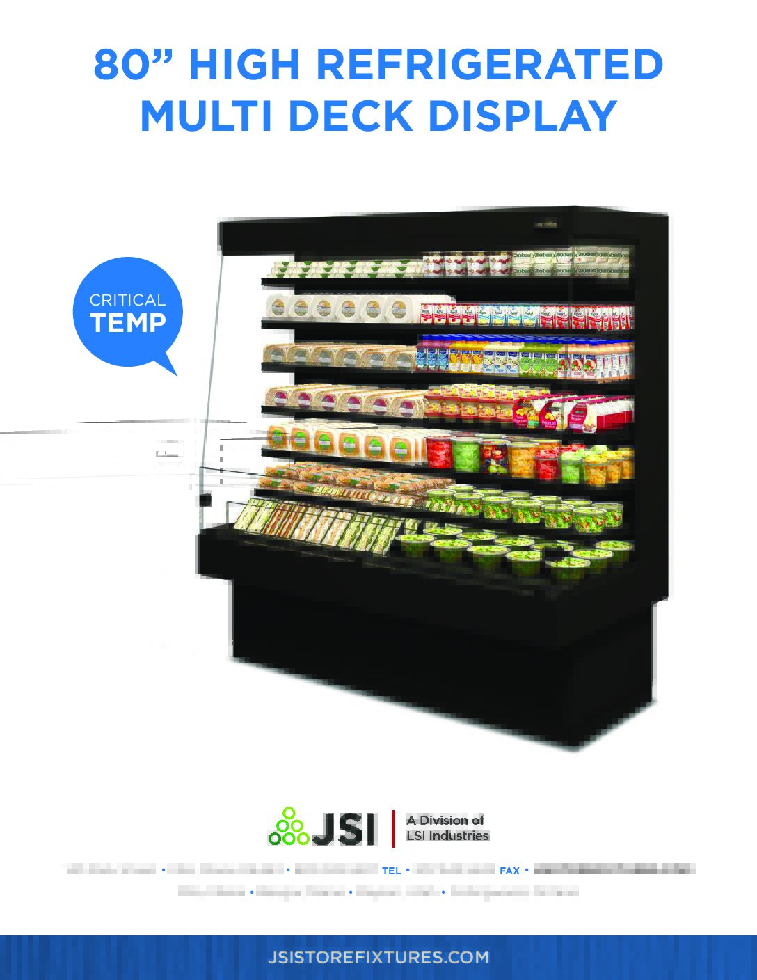 80in High Refrigerated Multi Deck (PDF)