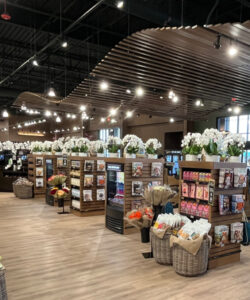 Grocery merchandising in the store front end department