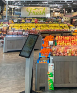 Digital solutions integrated into grocery merchandising