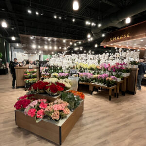 JSI supermarket floral displays, perfect for impulse purchases