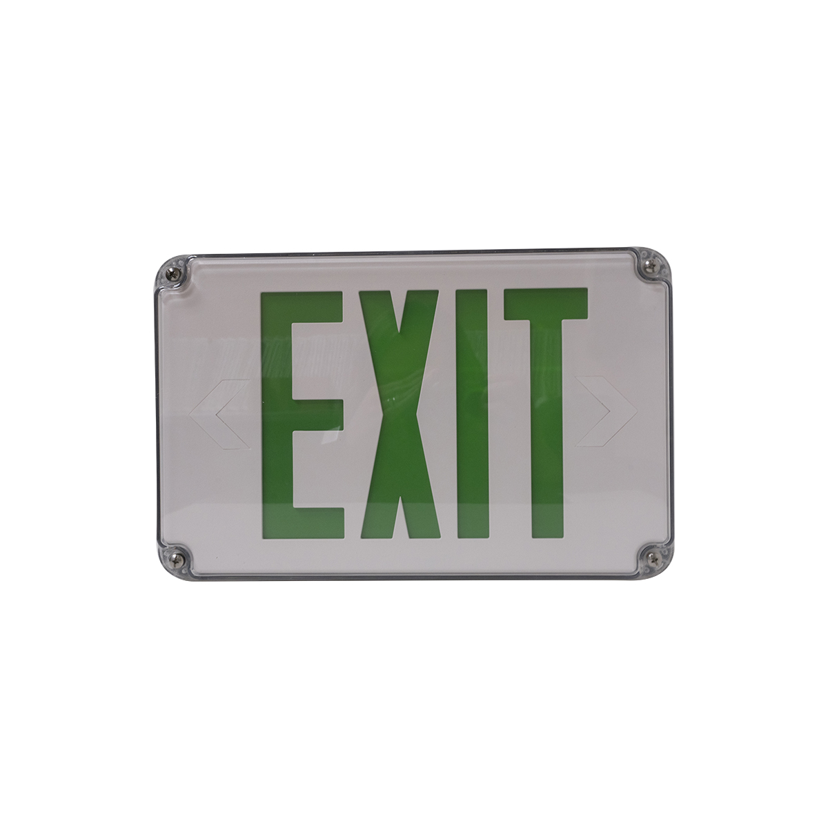 LED Wet Location Exit Sign - LSI Lighting