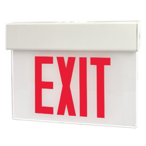 Chicago Rated Edge-Lit Exit Sign