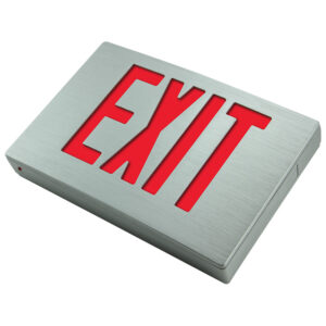 Cast Aluminum Exit Sign