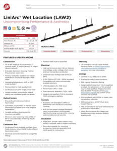 LAW2 Spec Sheet